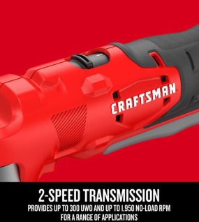 CRAFTSMAN V20 Cordless 3/8 Inch Right Angle Drill Bare Tool