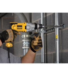 DEWALT 10 Amp 1/2 in. VSR Pistol Grip Hammerdrill – Heavy-Duty Corded Drill