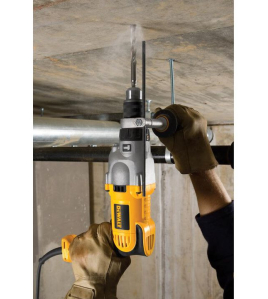 DEWALT 10 Amp 1/2 in. VSR Pistol Grip Hammerdrill – Heavy-Duty Corded Drill