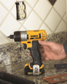 DEWALT 1/4-Inch Cordless Screwdriver Kit – Compact & Portable, Brushless