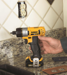 DEWALT 1/4-Inch Cordless Screwdriver Kit – Compact & Portable, Brushless