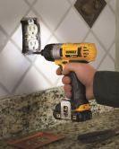 DEWALT 1/4-Inch Cordless Screwdriver Kit – Compact & Portable, Brushless