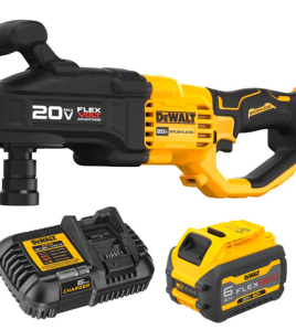 DEWALT 20V MAX 7/16-Inch Compact Stud &amp; Joist Drill – FLEXVOLT Start Kit Bundle, Brushless Cordless