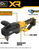 DEWALT 20V MAX XR 1/2 Inch Stud & Joist Drill – Bare Tool, Brushless Cordless DEWALT 20V MAX XR 1/2 Inch Stud & Joist Drill – Bare Tool, Brushless Cordless