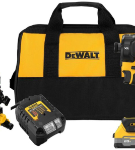 DEWALT 20V MAX XR 1/4 Inch Quiet Hydraulic Impact Driver Kit – Nut Runner Attachment Bundle, Brushless