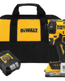 DEWALT 20V MAX XR 1/4 Inch Quiet Hydraulic Impact Driver Kit – Nut Runner Attachment Bundle, Brushless