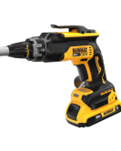 DEWALT 20V MAX XR Compact Drywall Screwgun Kit – Brushless Cordless with Battery & Charger DEWALT 20V MAX XR Compact Drywall Screwgun Kit – Brushless Cordless with Battery & Charger