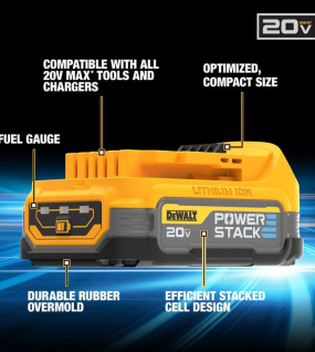 DEWALT 20V MAX XR Drywall Screwgun Kit – Brushless Cordless with Battery & Charger