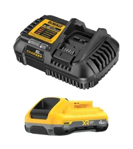 DEWALT 20V MAX XR PowerPack 4Ah Lithium-Ion Battery Kit (High Performance Cordless Tool Battery)