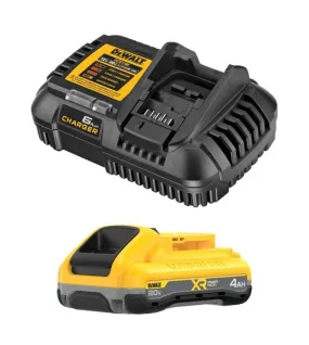 DEWALT 20V MAX XR PowerPack 4Ah Lithium-Ion Battery Kit (High Performance Cordless Tool Battery)