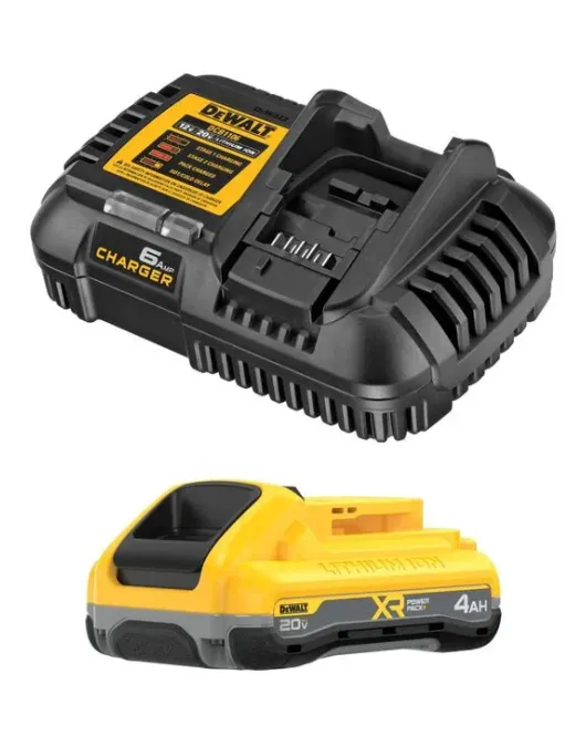 DEWALT 20V MAX XR PowerPack 4Ah Lithium-Ion Battery Kit (High Performance Cordless Tool Battery) DEWALT 20V MAX XR PowerPack 4Ah Lithium-Ion Battery Kit (High Performance Cordless Tool Battery)