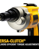 DEWALT 2500 RPM VSR Versa-Clutch Screwgun – High-Performance Corded/Variable Speed DEWALT 2500 RPM VSR Versa-Clutch Screwgun – High-Performance Corded/Variable Speed