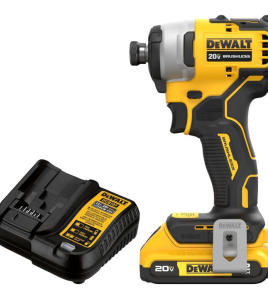 DEWALT ATOMIC 20V MAX Brushless Compact 1/4 Inch Impact Driver – Cordless Power Tool