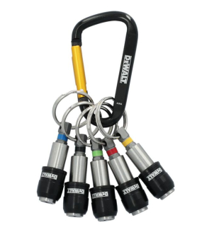 DEWALT ATOMIC 20V MAX Multi-Head Drill Driver – Bare Tool & Key Ring Bit Holder Set Bundle, Brushless Cordless
