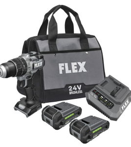 FLEX 1/2 Inch 2-Speed Hammer Drill Kit