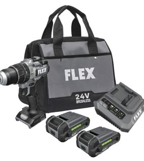 FLEX 1/2 Inch 2-Speed Hammer Drill Kit