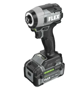 FLEX 1/4 Inch One-Touch Hex Impact Driver with Multi-Mode Kit