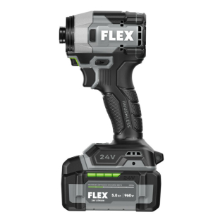 FLEX 1/4 Inch One-Touch Hex Impact Driver with Multi-Mode Kit