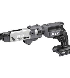 FLEX 24V Drywall Screw Gun with Magazine Attachment Bare Tool