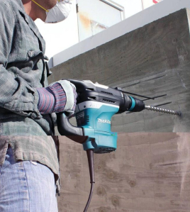 Makita 11 AMP 1-9/16-Inch SDS-MAX AVT Rotary Hammer Drill – Anti-Vibration Heavy-Duty Corded Hammer