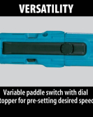 Makita 3/8-Inch Reversible Angle Drill – Compact Right Angle Corded Drill
