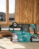 Makita 40V max XGT 1-3/16 Inch AVT Rotary Hammer Kit with Dust Extractor Makita 40V max XGT 1-3/16 Inch AVT Rotary Hammer Kit with Dust Extractor