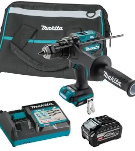 Makita 40V Max XGT 4.0Ah Brushless Cordless 3-Speed 1/2-Inch Hammer Drill Driver Kit