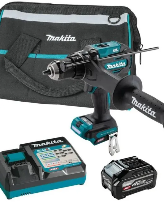 Makita 40V Max XGT 4.0Ah Brushless Cordless 3-Speed 1/2-Inch Hammer Drill Driver Kit Makita 40V Max XGT 4.0Ah Brushless Cordless 3-Speed 1/2-Inch Hammer Drill Driver Kit