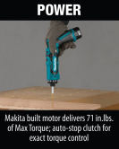 Makita 7.2V 1/4-Inch Hex Driver Drill Kit with Auto Stop Clutch – Compact Cordless Precision Driver Makita 7.2V 1/4-Inch Hex Driver Drill Kit with Auto Stop Clutch – Compact Cordless Precision Driver