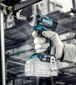 Makita XGT 40V Max 4-Speed Impact Driver Bare Tool with ImpactX 100 Piece Driver Bit Set Bundle