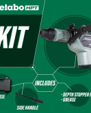 Metabo HPT DH45MEY 1-3/4 Inch SDS-Max Rotary Hammer with Aluminum Housing Metabo HPT DH45MEY 1-3/4 Inch SDS-Max Rotary Hammer with Aluminum Housing