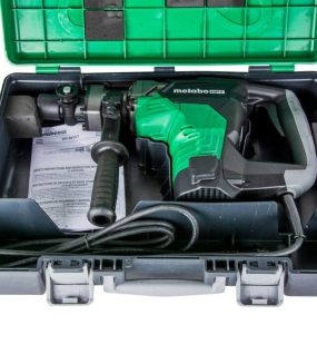 Metabo HPT 10 Amp 1-9/16 Inch Corded 2-Mode Spline Shank Rotary Hammer