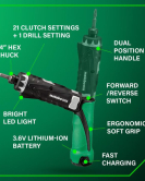 Metabo HPT 1/4 Inch Hex Drive Screwdriver Kit Metabo HPT 1/4 Inch Hex Drive Screwdriver Kit