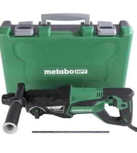 Metabo HPT 1 Inch 3-Mode SDS-PLUS Rotary Hammer with Case