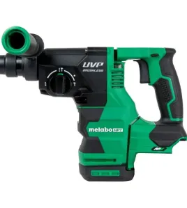 Metabo HPT 36V MultiVolt 1-1/8-Inch SDS Plus Rotary Hammer with UVP Bare Tool