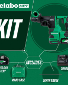 Metabo HPT 36V MultiVolt 1-1/8-Inch SDS Plus Rotary Hammer with UVP Brushless Cordless Concrete Drill Metabo HPT 36V MultiVolt 1-1/8-Inch SDS Plus Rotary Hammer with UVP Brushless Cordless Concrete Drill