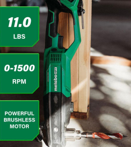 Metabo HPT 36V MultiVolt Cordless 1/2-Inch High Power Right Angle Drill Kit with Brushless Motor