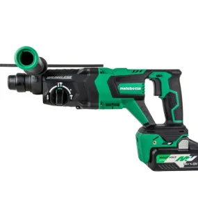 Metabo HPT 36V MultiVolt SDS Plus 1-1/8-Inch D-Handle Rotary Hammer Kit with Brushless Motor