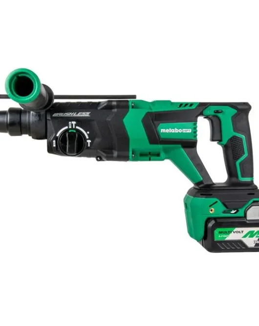 Metabo HPT 36V MultiVolt SDS Plus 1-1/8-Inch D-Handle Rotary Hammer Kit with Brushless Motor Metabo HPT 36V MultiVolt SDS Plus 1-1/8-Inch D-Handle Rotary Hammer Kit with Brushless Motor