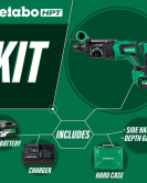 Metabo HPT 36V MultiVolt SDS Plus 1-1/8-Inch D-Handle Rotary Hammer Kit with Brushless Motor Metabo HPT 36V MultiVolt SDS Plus 1-1/8-Inch D-Handle Rotary Hammer Kit with Brushless Motor