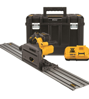 DEWALT 60V MAX 6-1/2in (165mm) Cordless TrackSaw Kit with 59 In. Track
