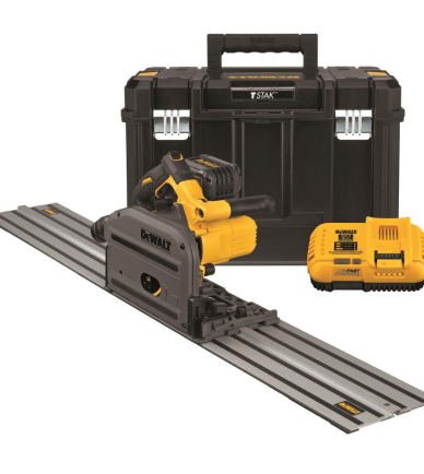 DEWALT 60V MAX 6-1/2in (165mm) Cordless TrackSaw Kit with 59 In. Track
