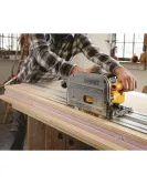 DEWALT 60V MAX 6-1/2in (165mm) Cordless TrackSaw Kit with 59 In. Track DEWALT 60V MAX 6-1/2in (165mm) Cordless TrackSaw Kit with 59 In. Track