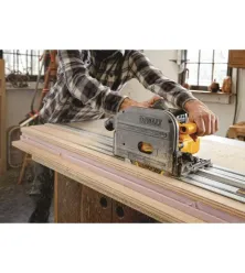 DEWALT 60V MAX 6-1/2in (165mm) Cordless TrackSaw Kit with 59 In. Track