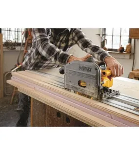DEWALT 60V MAX 6-1/2in (165mm) Cordless TrackSaw Kit with 59 In. Track