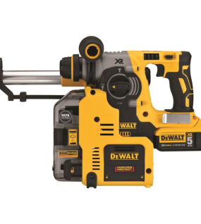 DEWALT 20V MAX 1-Inch SDS+ Rotary Hammer with Dust Collection Kit – Cordless Drill