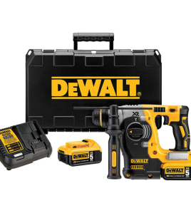 DEWALT 20V MAX XR Brushless 1-Inch L-Shape SDS+ Rotary Hammer Kit – Cordless Heavy-Duty Drill