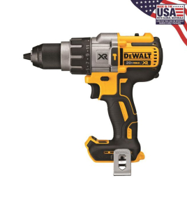 DEWALT 20V MAX XR Brushless Hammer Drill – 1/2-Inch Cordless, Bare Tool