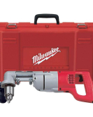 Milwaukee 1/2" 7 Amp Right Angle Drill – Heavy-Duty Corded Electric Drill Milwaukee 1/2" 7 Amp Right Angle Drill – Heavy-Duty Corded Electric Drill