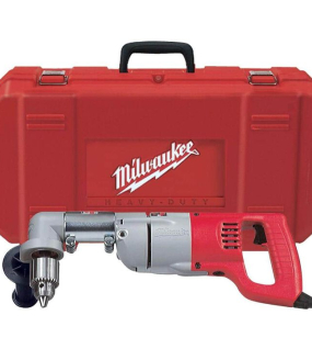 Milwaukee 1/2" 7 Amp Right Angle Drill – Heavy-Duty Corded Electric Drill